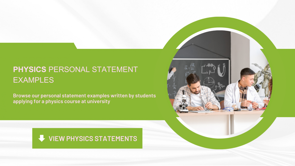 oxford physics personal statement examples